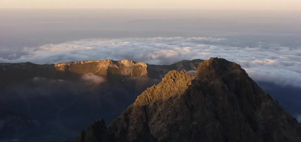 View of the Tatra peaks