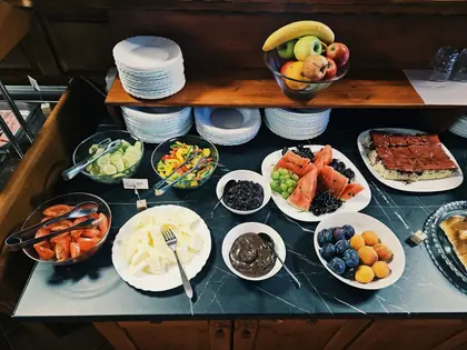 Das Frühstück in der Pension SIMI (2)