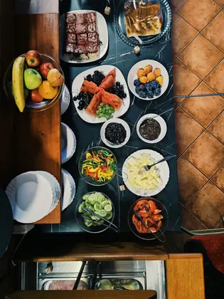Das Frühstück in der Pension SIMI (8)
